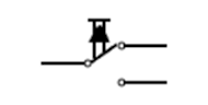 Figure 29. Push Button SPDT Symbol.png
