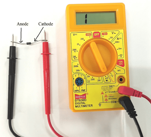 Reverse-Bias Diode Testing with a Digital Multimeter