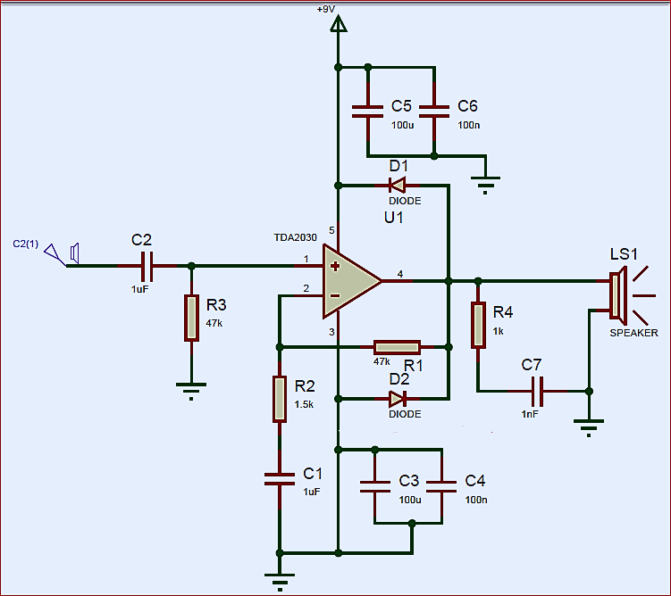 How to use TDA2030